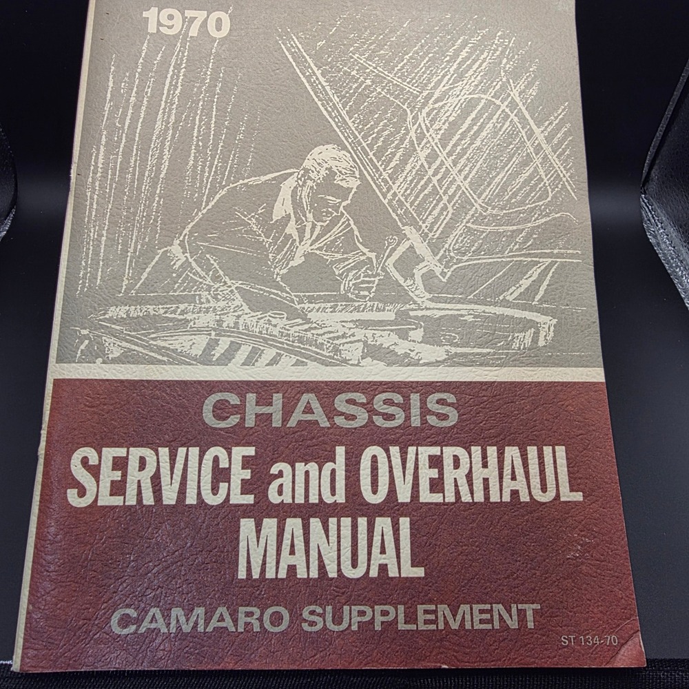 1970 Camaro Chevrolet Shop Manual Supplement Good Vintage‎ ST 134-70